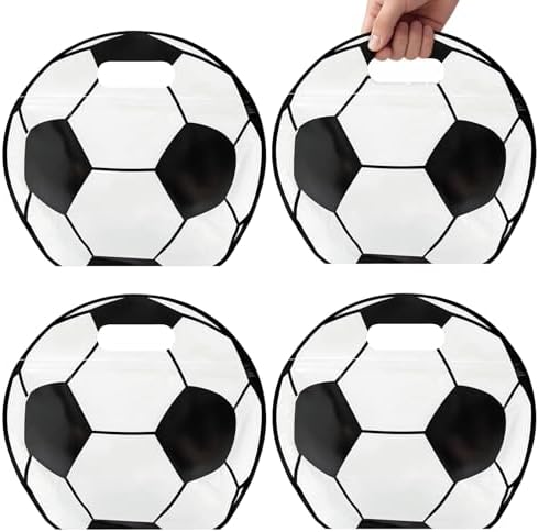HRX Paquete de 18 Bolsas de Snack para Fútbol con Asas, Bolsas de Regalo para Eventos Deportivos, Cumpleaños y Fiestas de Equipo - imagen 1