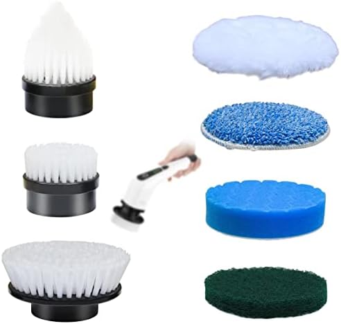 Cabezas de cepillo de repuesto Leebein ANS-8050, kit de 7 accesorios adicionales para cepillos eléctricos ANS-8050 y ANS-8051 8052 - Cepillo no - imagen 1