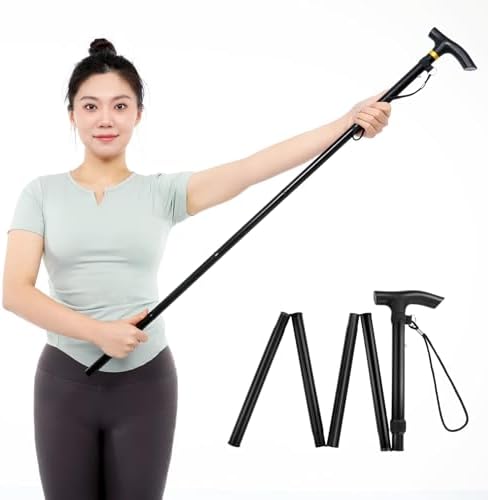 Varita Plegable para Hombro para Terapia Física y Rehabilitación de Manguito Rotador - Ligera, Portátil y Suficientemente Larga - Equipo de Ejercicio - imagen 1