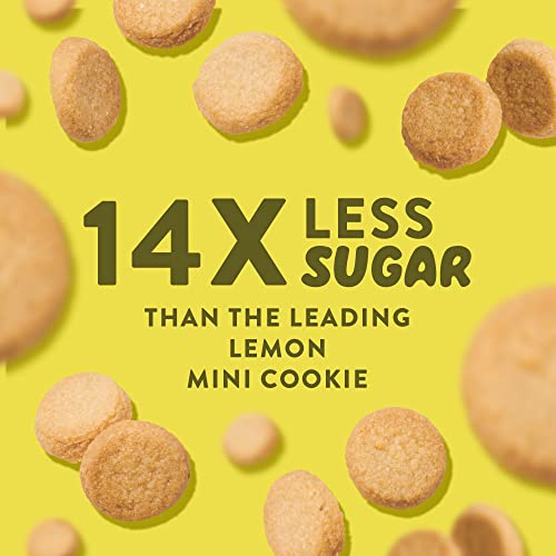 Galletas Mini de Limón HighKey - Snacks Bajos en Azúcar, Keto, Bajas en Carbohidratos, Sin Gluten, 6g de Proteína - Delicias de Almendra Sin Azúcar - imagen 6