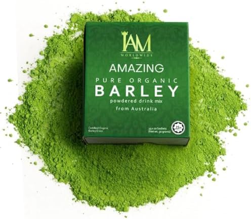 IAM Amazing Polvo de Cebada Orgánica Pura Bebida Verde Natural - imagen 6
