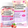 Gomitas Multivitamínicas Sin Azúcar Vccvaa para Mujeres 14+ con Hierro, Inositol, Folato y Vitaminas A, C, D3, E, B12, K2 – 60 Gomas Veganas para - imagen 1