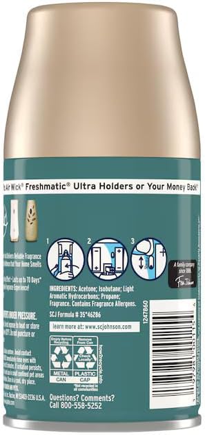 Recarga de Spray Automático Glade, Fragancia de Bergamota y Eucalipto, Edición Limitada, 6.2 oz - imagen 2