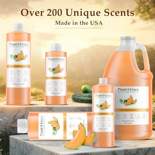 Aceite Aromático de Pepino y Melón 8 oz. para Jabones, Velas, Bombas de Baño y Mantecas Corporales. Ideal para Difusores y Cremas. - imagen 2