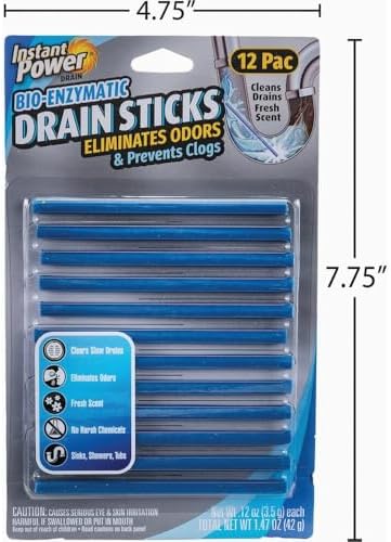 Abridor de Drenaje Enzimático Instant Power Stick 12 pzas - Cantidad Total: 1 - imagen 4