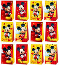 Bolsas de Regalo de Cumpleaños Mickey DSOE de 12 Piezas, Suministros para Fiesta de Mickey para Decoraciones de Cumpleaños Infantiles - imagen 1