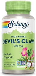 Solaray Raíz de Garra del Diablo 525 mg - Suplemento Herbal, Cápsulas Veganas, Soporte para Cartílago, No GMO, Verificado en Laboratorio - 100 - imagen 1