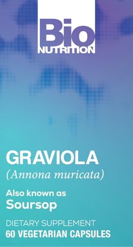 Cápsulas Vegetarianas de Graviola Soursop 60 Unidades, Suplemento Herbal Sin Gluten - imagen 5