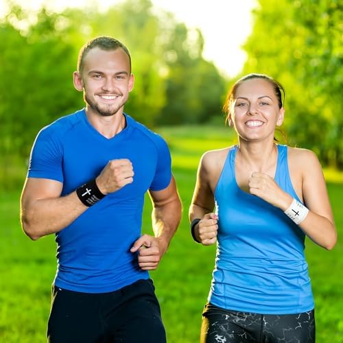 Cinta Deportiva Cristiana 4 Pzs 2in x 23ft con Versículos Bíblicos, Tiras para Muñeca en Blanco y Negro, Ideal para Gimnasia, Fútbol, Béisbol y Más - imagen 5
