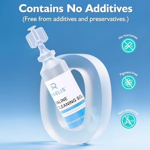 Solución Salina RAELIS, 150ml / 5.28 FL OZ, Solución Normal para Múltiples Usos en el Hogar, 5ml Cada Una, 30 por Caja - imagen 6