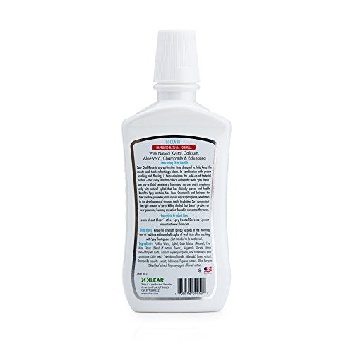 Enjuague Bucal Xlear Spry, Natural Coolmint, 16 fl oz (473 ml) - imagen 2