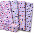 Papel de Regalo JenJen Tradition Anime Demon – 8 Hojas, 4 Diseños Estilo Cazador – Grande 20×27 in para Cumpleaños, Navidad, Fiestas y Regalos de - imagen 1