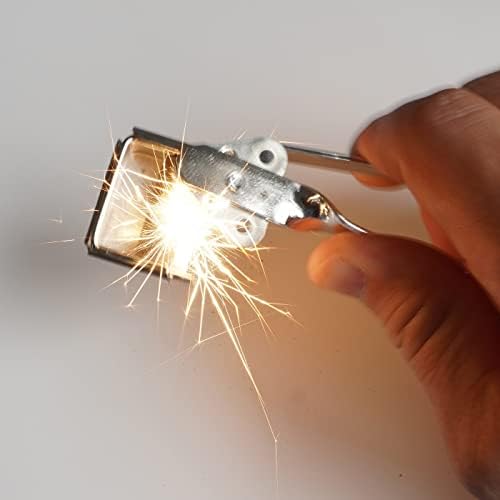 Encendedor de Chispa GUTIMORE con 6 Piezas de Antorchas de Yesca y 6 Yescas de Repuesto Duraderas para Soldadura y Corte - imagen 3