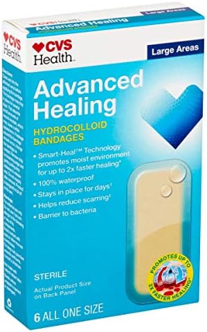Curitas Hidrocoloides Avanzadas CVS Health para Áreas Grandes - imagen 2