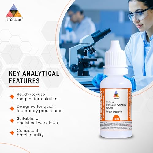 Hidróxido de Potasio KOH 10%, 15mL (Compra 1 y llévate 1 gratis) - imagen 3