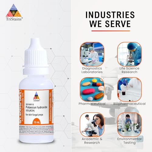 Hidróxido de Potasio KOH 10%, 15mL (Compra 1 y llévate 1 gratis) - imagen 4