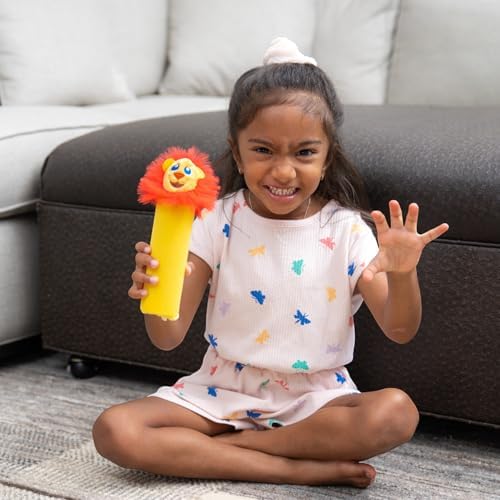 Rory Junior – Herramienta de Fidget para Niños, Enseña la Respiración del León para Calmar y Regular Emociones, Juguete Táctil Antiestrés para Casa, - imagen 5