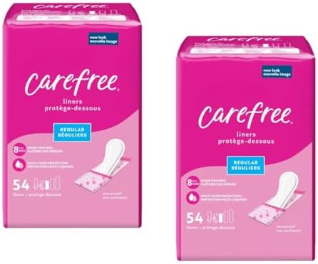 Carefree Acti-Fresh Regular 54 Pzas. Sin Fragancia 2 Paquetes - imagen 1