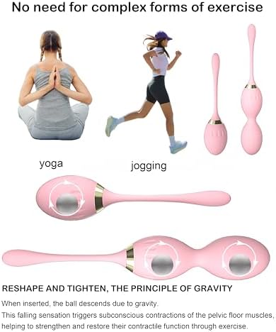 Juego de Pesas para Ejercicios de Kegel, Sistema de Ejercicio de Suelo Pélvico, Dispositivos de Ejercicio de Suelo Pélvico, Silicona de Grado - imagen 3