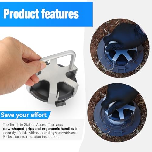 Herramienta de Acceso Joyvio Termi-te para Estaciones, Herramienta de Apertura para Estación Avanzada, Aluminio, 1 Paquete - imagen 7