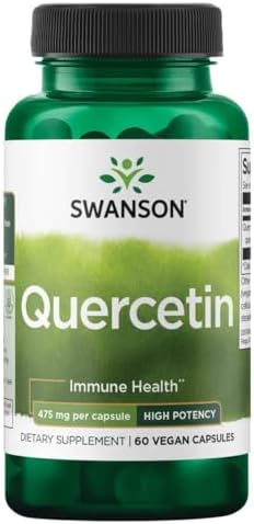 Quercetina de Alta Potencia Swanson - 60 Cápsulas Vegetales - imagen 1
