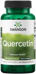 Quercetina de Alta Potencia Swanson - 60 Cápsulas Vegetales - imagen 1