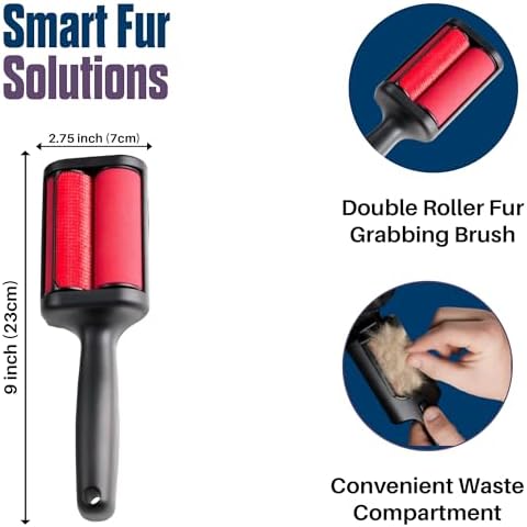 Removedor de Pelo de Mascotas CPHUSA - Rodillo Reutilizable para Perros y Gatos, Portátil para Muebles, Sofás, Alfombras, Ropa y Ropa de Cama - imagen 2