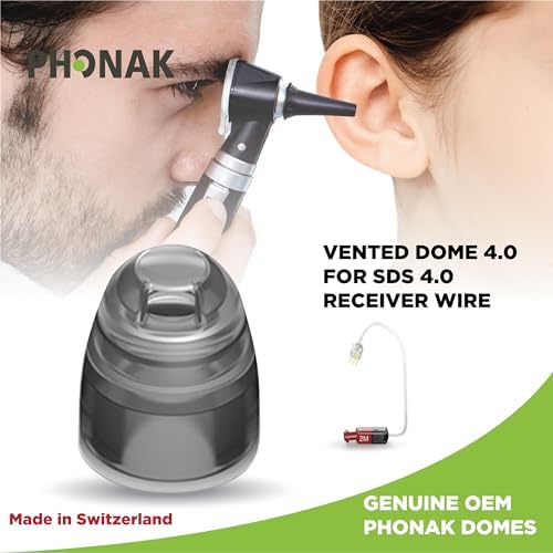 Domo Phonak Cap 4.0 XSmall (4.5mm) - Repuesto OEM Suizo de Sonova para Audífonos, Ideal para Tamaños de Oído Muy Estrechos - 1 Paquete / 10 Domos - imagen 5