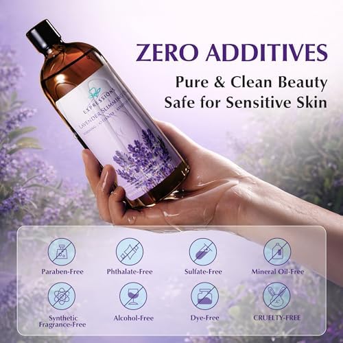 ACEITE DE MASAJE ANTI CELULITIS EXPRESSIONS WELLNESS - Aceite Corporal Tonificante con Lavanda, Jengibre y Toronja para Alivio Muscular y Relajación - imagen 6
