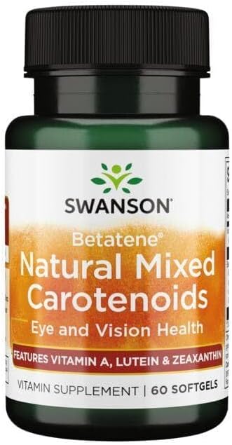 Swanson ULT BETATENE NAT Mezcla de Carotenoides 60 Cápsulas Geles - imagen 4