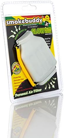 Smoke Buddy Junior Brilla en la Oscuridad Blanco - Purificador de Aire Personal y Difusor de Olores - imagen 2