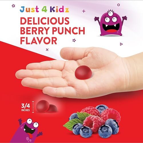 Gomitas Multivitamínicas para Niños Nature's Truth con Probióticos | 120 Piezas | Sabor Berry Punch | Suplemento Vegetariano, No GMO y Sin Gluten - imagen 5