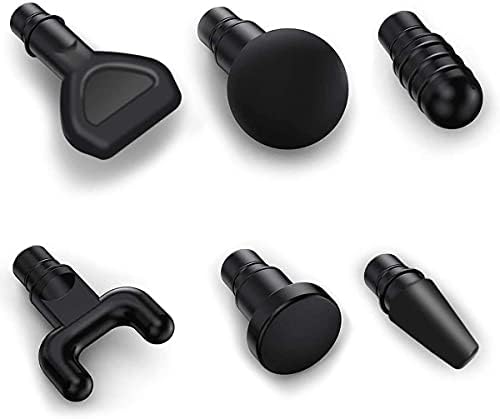 Cabezas de Masaje para Hypervolt Go, Accesorios Reemplazables para Pistola de Masaje, 6 Cabezas Diferentes para Masaje Muscular, Alivio del Dolor en - imagen 1