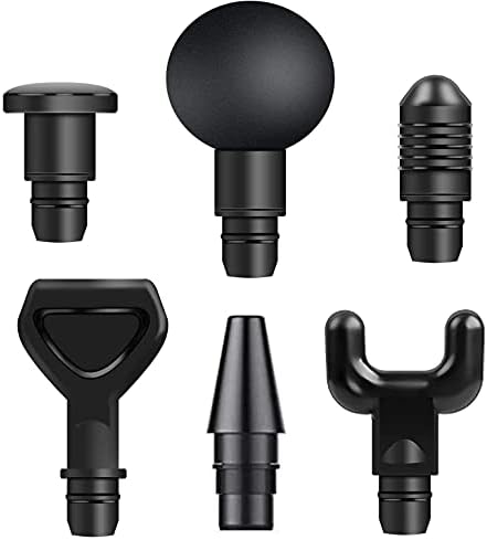 Cabezas de Masaje para Hypervolt Go, Accesorios Reemplazables para Pistola de Masaje, 6 Cabezas Diferentes para Masaje Muscular, Alivio del Dolor en - imagen 7
