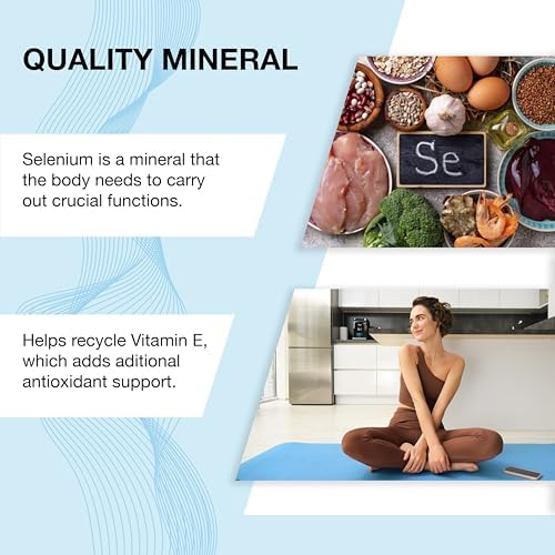 Puregen Labs Selenio 200 mcg Sin Levadura - 500 Tabletas Vegetarianas | Soporte Inmunológico y Antioxidante | No GMO, Sin Gluten - imagen 6