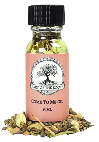 Aceite Come to Me de Art of the Root | Hecho a Mano con Hierbas y Aceites Esenciales | Hoodoo, Wicca, Conjuro, Paganismo y Magia - imagen 1