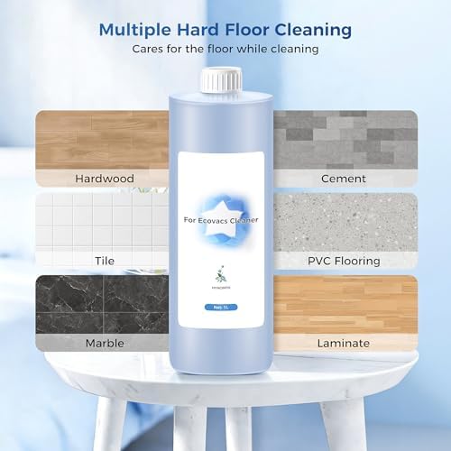 Solución de Limpieza Multi-Superficie 1L para Aspiradora Robot Ecovacs Deebot T30S COMBO/T30S/X2 COMBO/X2 OMNI/T20 OMNI/X1 OMNI/X1 TURBO/T10 OMNI/X9 - imagen 5
