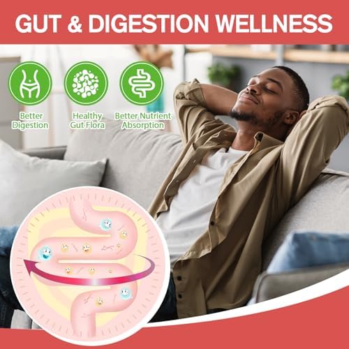 Gomitas Veganas 9 en 1 de Probióticos y Prebióticos para Adultos y Adolescentes, Suplemento de Fibra Sin Azúcar con Psyllium, FOS, Inulina, ACV y 5 - imagen 7