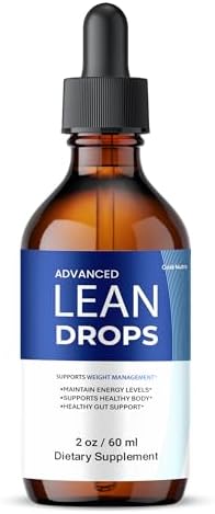 Gotas Gold Nutra Lean, Fórmula Natural de Máxima Potencia, Suplemento Líquido LeanDrops para Energía, Bienestar y Salud (1 Paquete) - imagen 1