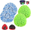 Repuestos para Cabezas de Mop Ocedar Easywring RinseClean, 4 Recargas, 1 Cepillo y 1 Base para Limpiar Todo Tipo de Pisos - imagen 1