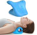 Dispositivo de tracción cervical Karlstruyn, corrector de joroba para el cuello, alivia el dolor de TMJ y hombros, relajador ergonómico para cuello y - imagen 1