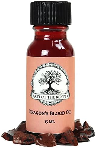 Aceite de Sangre de Dragón 1/2 oz | Hecho a Mano con Hierbas y Aceites Esenciales | Purificación Espiritual, Rituales de Fuerza y Poder | Hoodoo - imagen 1
