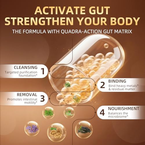 Limpieza de Parásitos con Ajenjo, Nogal Negro y Clavo para Humanos – Detox Natural del Intestino y Salud Digestiva con Semillas de Calabaza, Ajo, - imagen 4