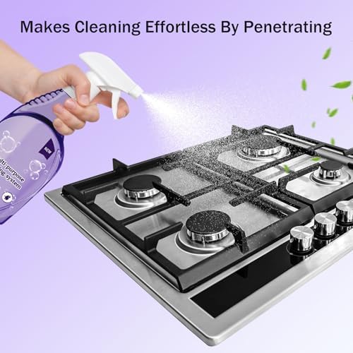 Limpiador Iiglitch Spray Limpio para Hornos, Spray Multiusos para Hogar, Eliminación Instantánea de Manchas (1 Botella + 18 Tabletas de Limpieza - imagen 2