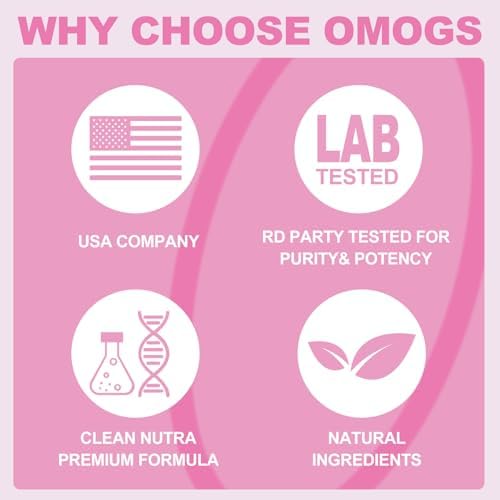 Polvo de Péptidos de Colágeno Hidrolizado OMOGS con Prebióticos, Vitamina C y Extracto de Arándano, Apoya Salud de Cabello, Piel, Uñas, Huesos y - imagen 7