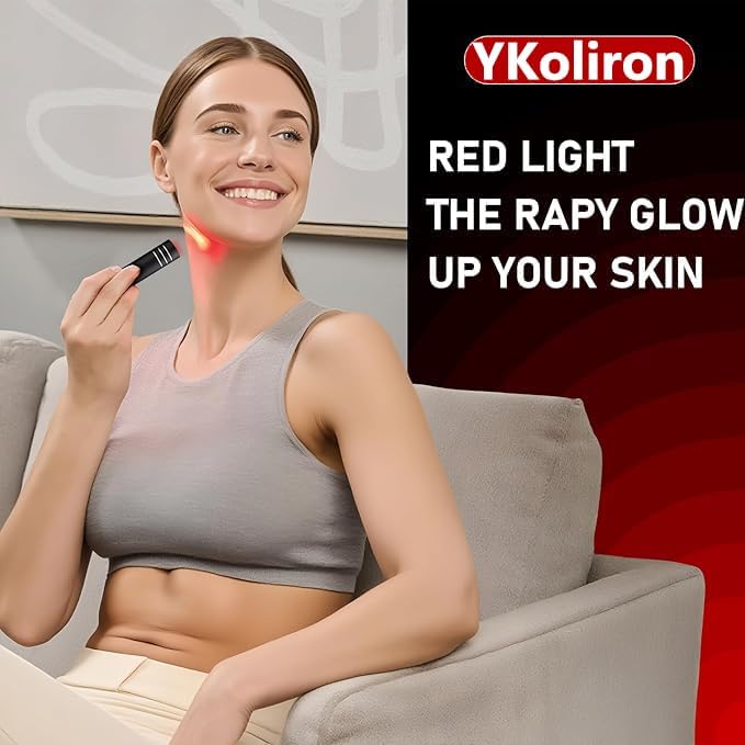 Dispositivo de Terapia de Luz Roja para Articulaciones y Músculos, Varita de Luz LED 660nm&850nm, Linterna Terapéutica Portátil, Luz Infrarroja para - imagen 2