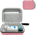 Funda Klawdsky para Nebulizador Portátil, Bolsa Médica de Viaje, Maletín Duro para Inhalador y Espaciador (Solo Bolsa) (Rosa) - imagen 1