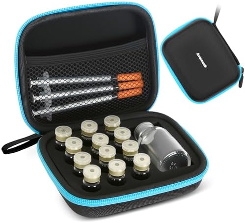 Estuche para Péptidos de 13 Ranuras, Soporte para Viales de Agua BAC de 30ml y 3ml, Ideal para Refrigerador y Viajes, Solo Estuche - imagen 1