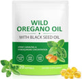 Suplemento de Aceite de Orégano Orgánico MXCZBSM, 120 Cápsulas Softgel con Aceite de Semilla Negra, No GMO, Sin Gluten - imagen 1