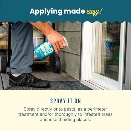 Spray Insecticida para el Hogar Sunday Bug Doom - Barrera Interior con Piretrina Botánica - Elimina Hormigas, Arañas, Cucarachas y Más - 16 Fl Oz - imagen 6